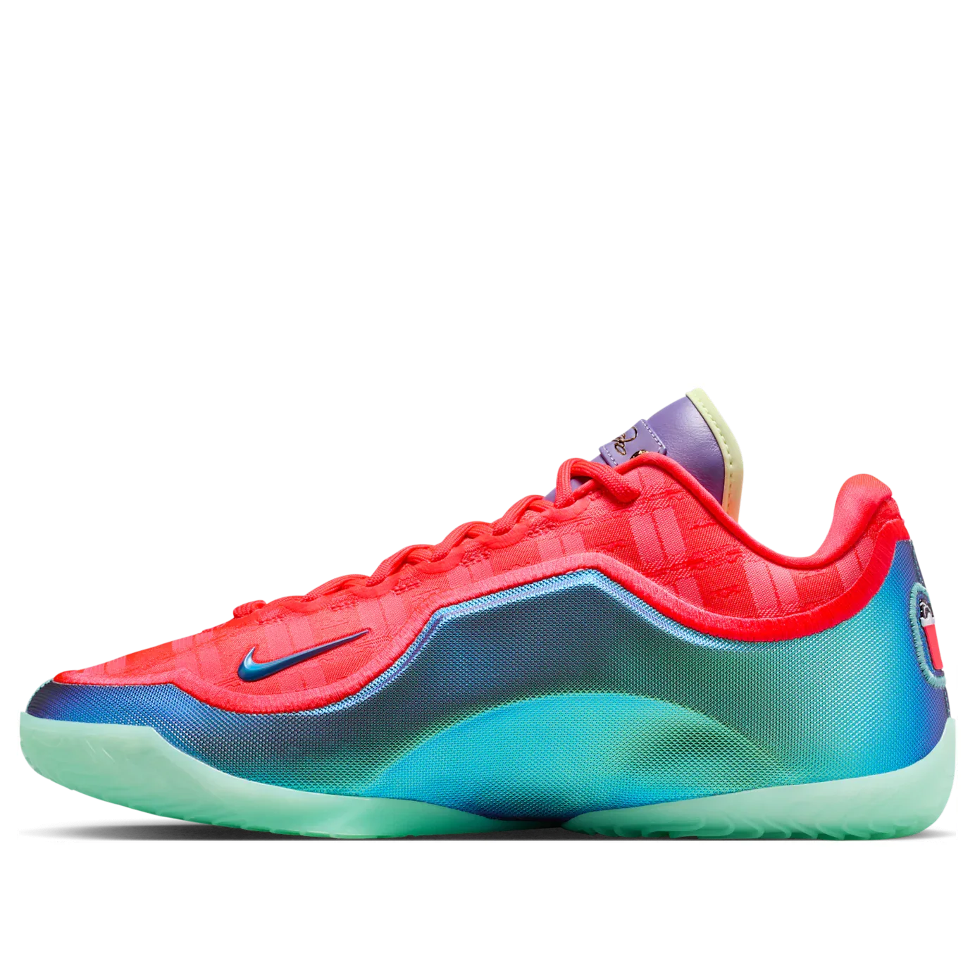 Кроссовки Nike LeBron 23 с прозрачной подошвой, идеальный подарок на Рождество, красный