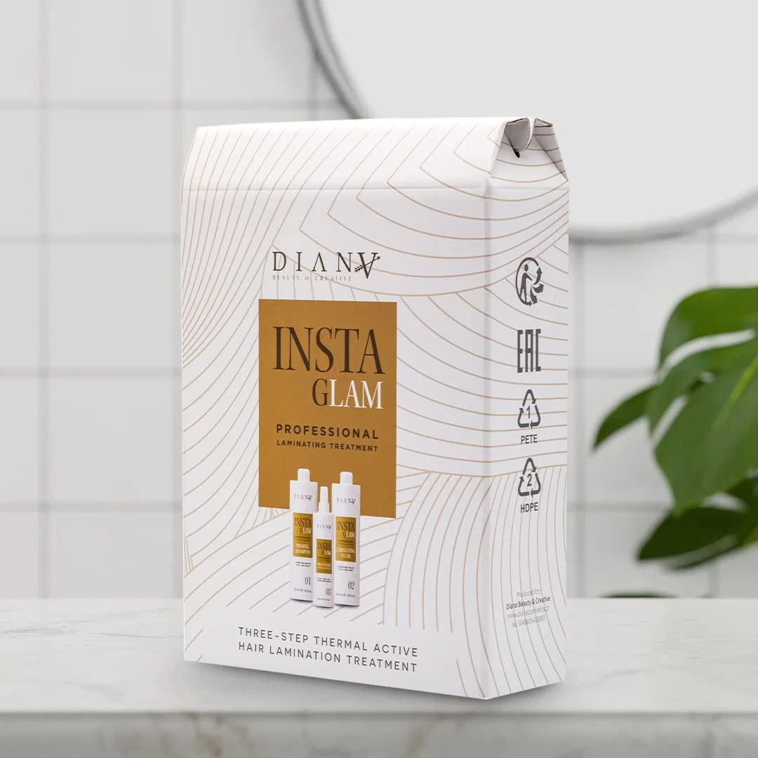 Набор для ламинирования волос «Instaglam», 3 средства Diana Beauty Creative, Set Of 3 — фото 2