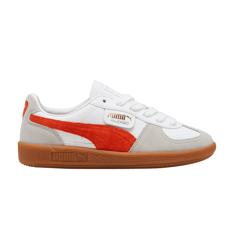 

Кроссовки Palermo Leather Big Kid 'White Redmazing Gum', белый