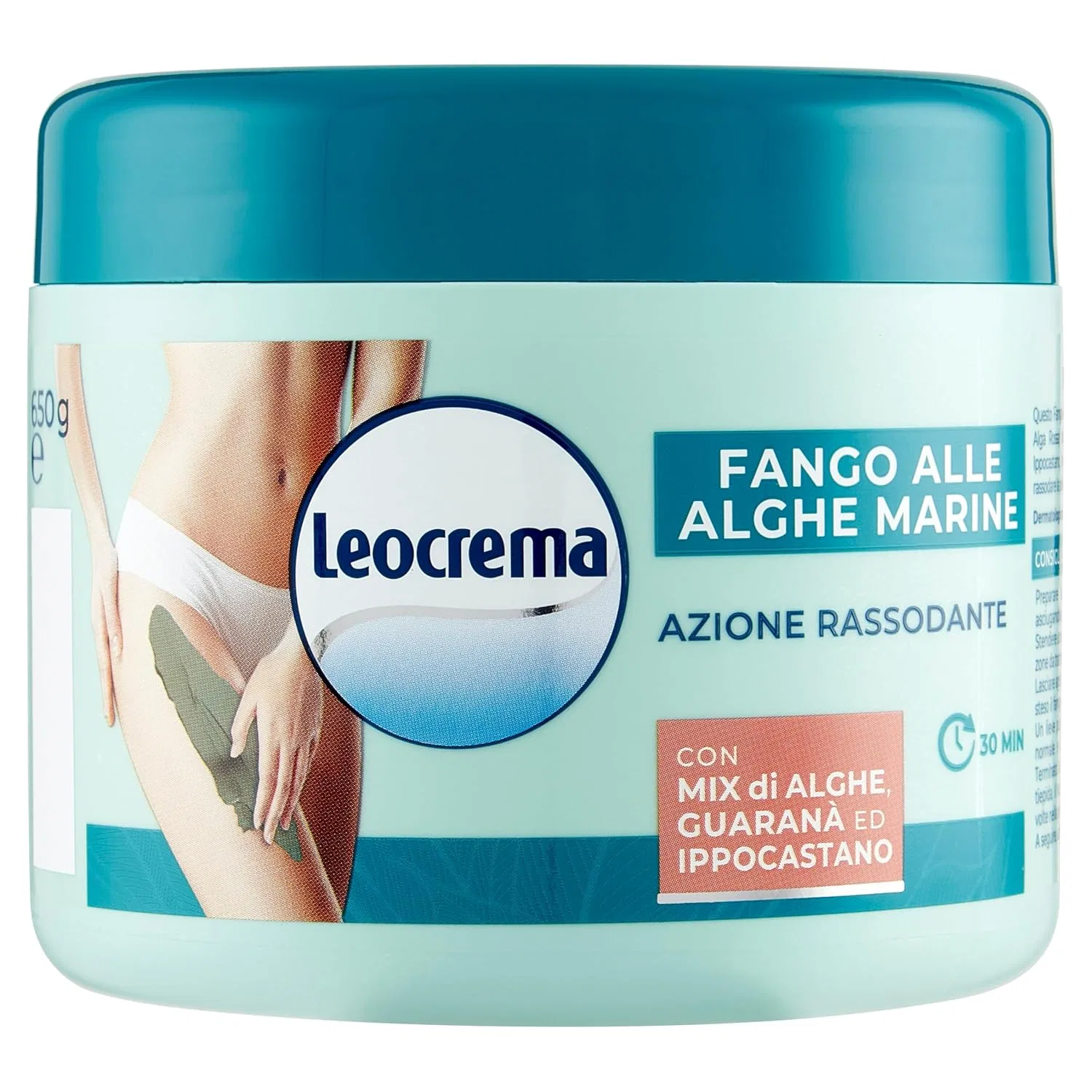 Укрепляющая грязевая маска для тела Leocrema с морскими водорослями 600 мл Leocrema