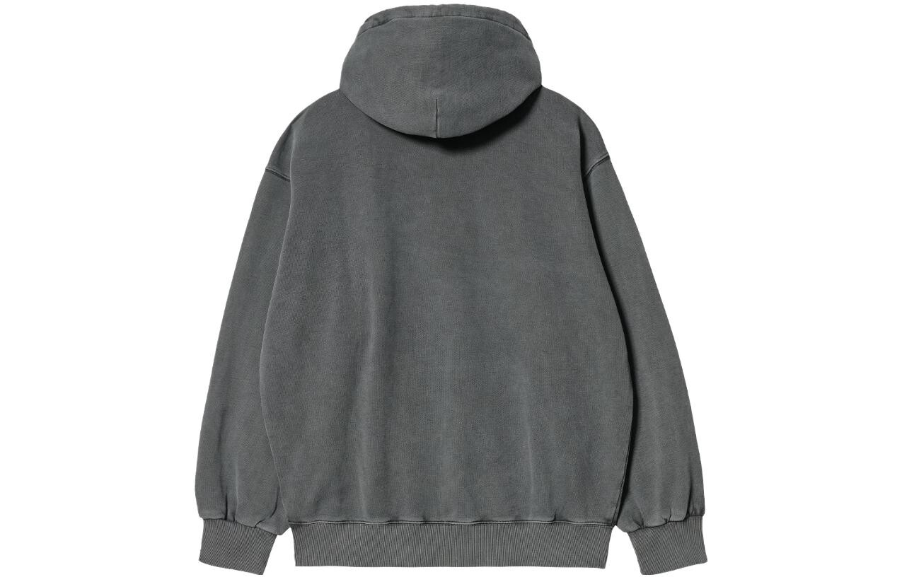Мужская толстовка Carhartt WIP серого цвета — фото 2
