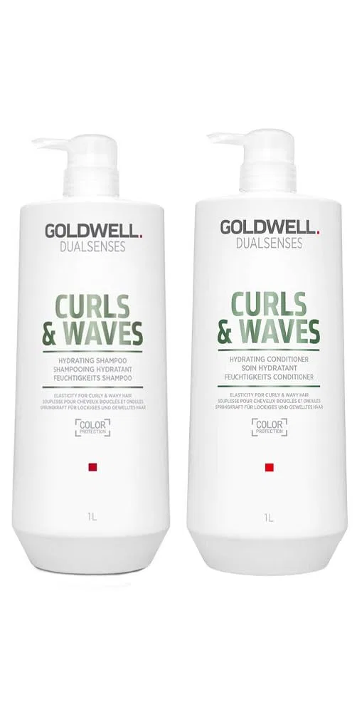 Увлажняющий шампунь и кондиционер «Dualsenses Curls & Waves» от Goldwell Goldwell