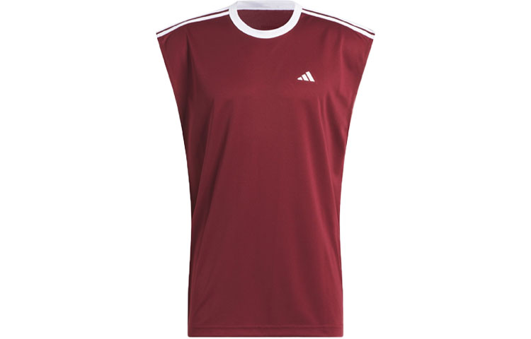 

Adidas Баскетбольная майка мужская темно-красная