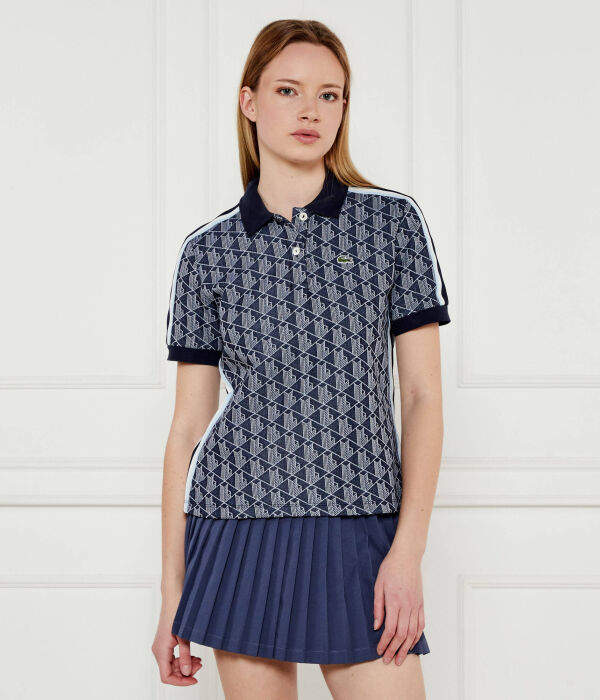 

Рубашка поло Slim fit Lacoste, синий