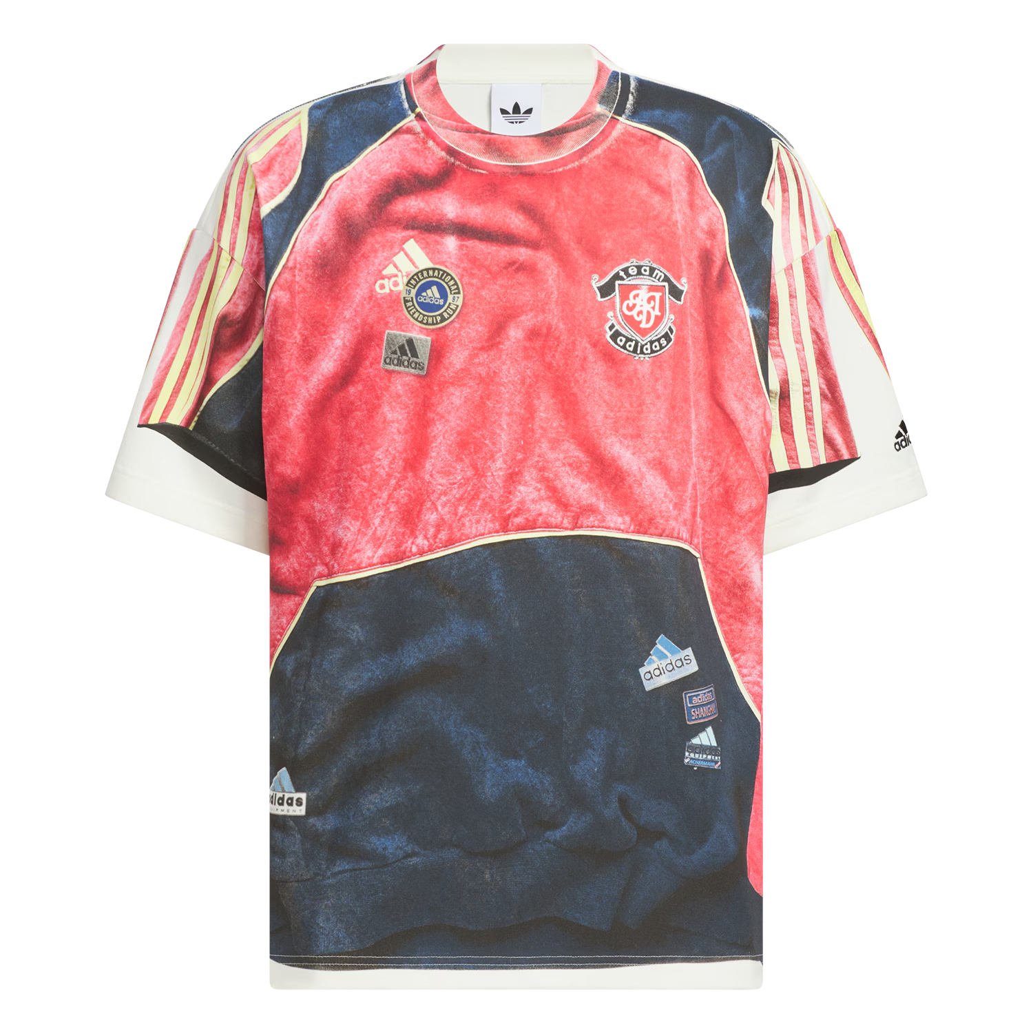 

Футболка Unisex Adidas Originals, оранжевый/синий