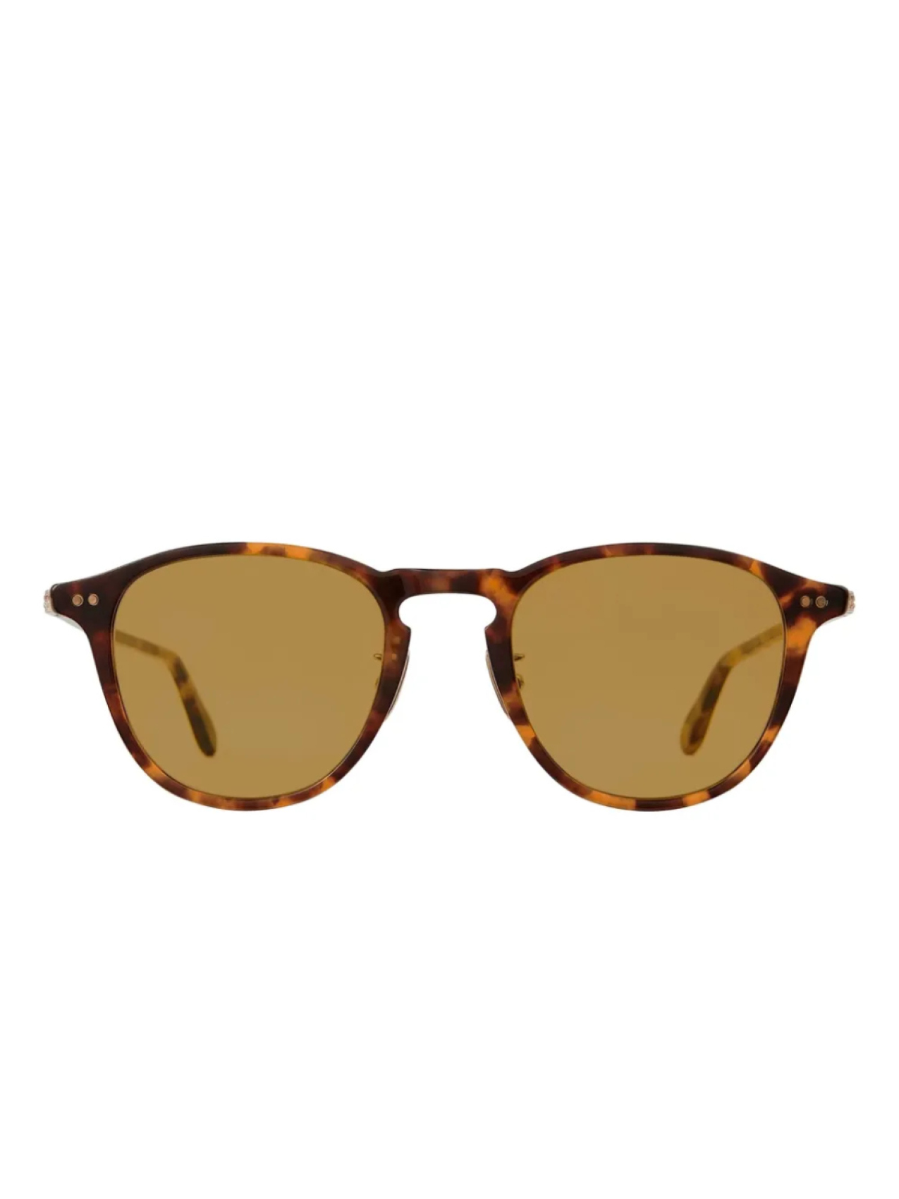 

Солнцезащитные очки Garrett Leight HAMPTON J SUN Autumn Tortoise/Pure Maple, коричневый