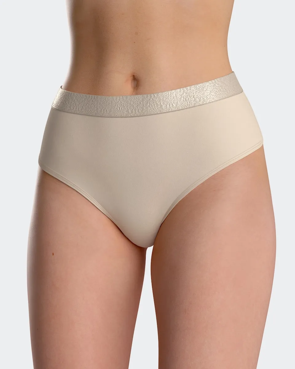 

Гладкие танга с эластичной талией Impetus, белый