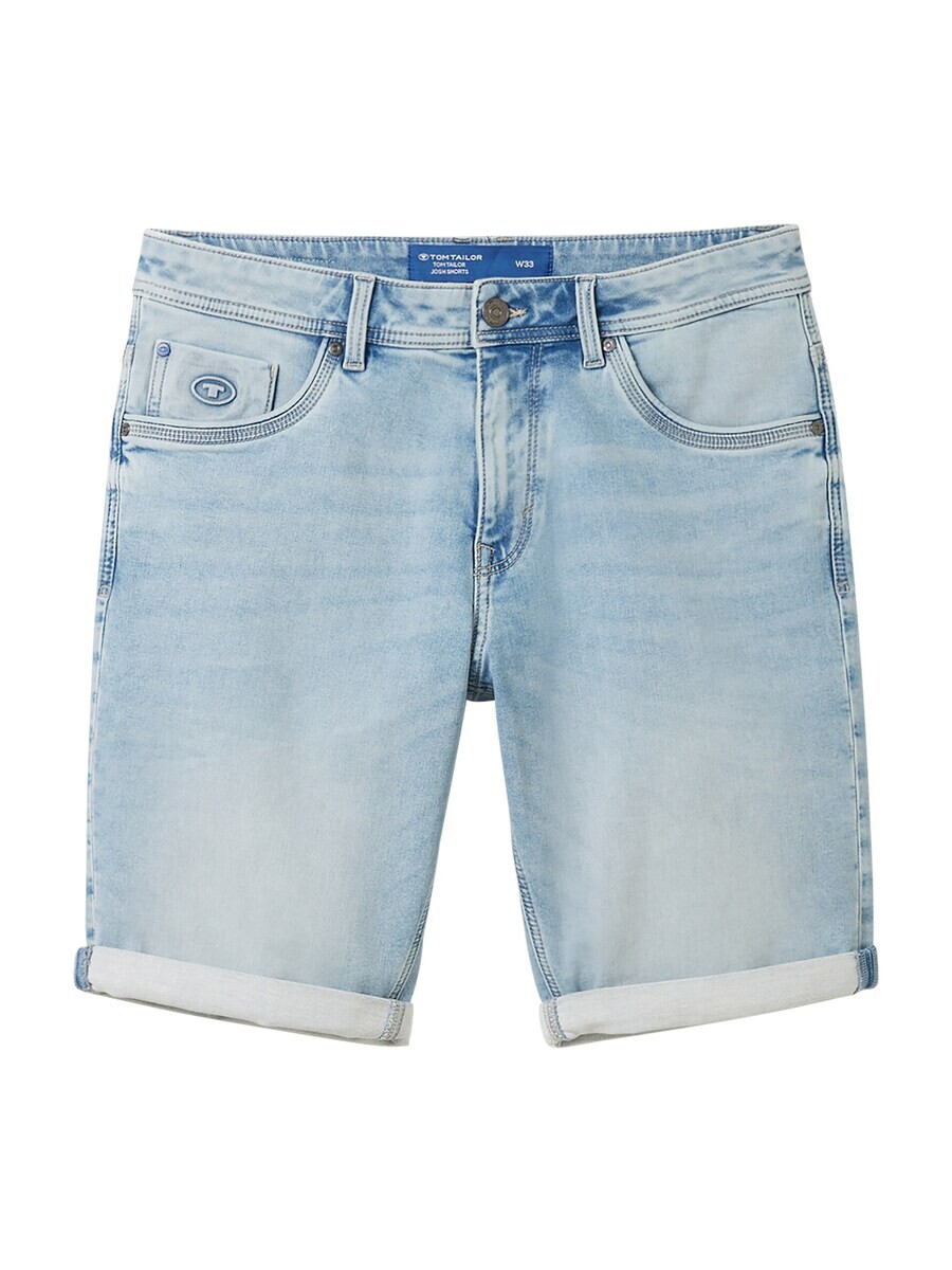 

Джинсовые шорты TOM TAILOR Regular Jeans Josh, светло-синий