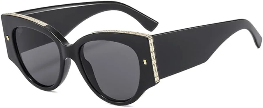 

Ретро-солнцезащитные очки «кошачий глаз» для женщин, для мужчин и женщин, солнцезащитные очки для активного отдыха, защита от УФ-излучения UV400 LANGSER, 1