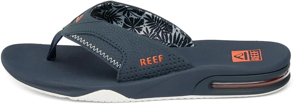 Сандалии с открывашкой REEF, Navy-orange Tropic