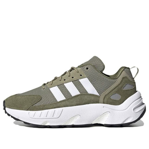 

Кроссовки оригинал zx 22 boost Adidas, зеленый