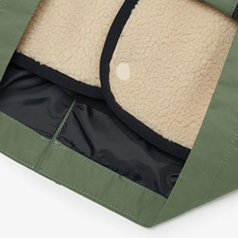 Куртка армейского зеленого цвета для детей MLB KIDS, Army Green — фото 4