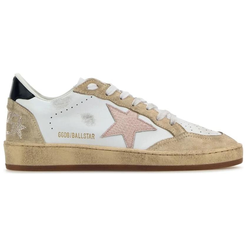 Кеды женские низкие Golden Goose, коричневый — фото 2
