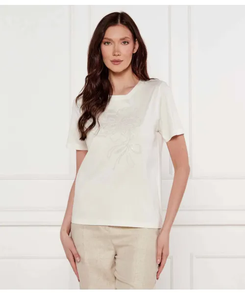 

Футболка Loose fit Marc Cain, бежевый