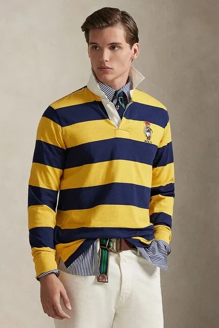 Свитер хлопок Polo Ralph Lauren, синий
