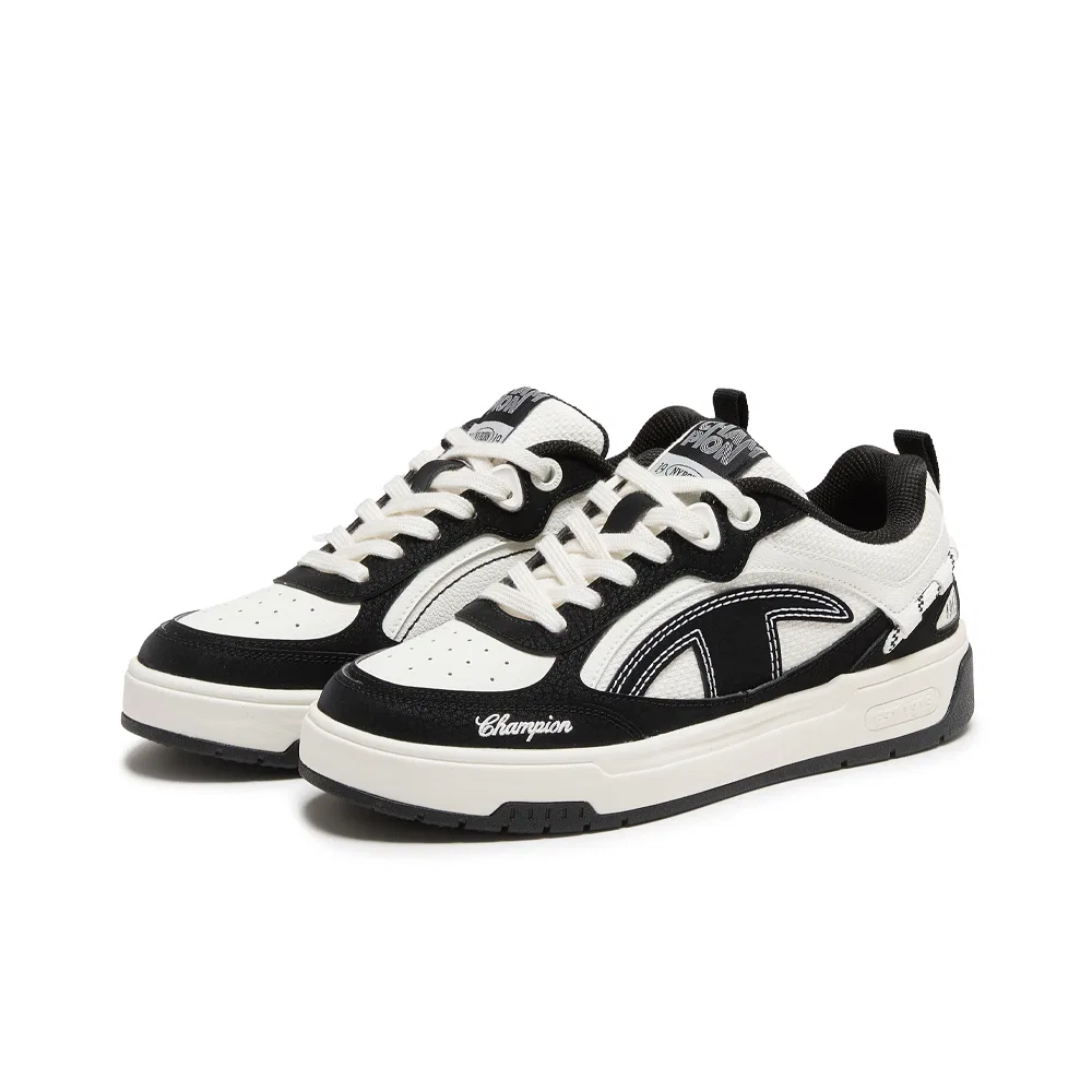 Кроссовки кеды Champion Black/Milk White — фото 4