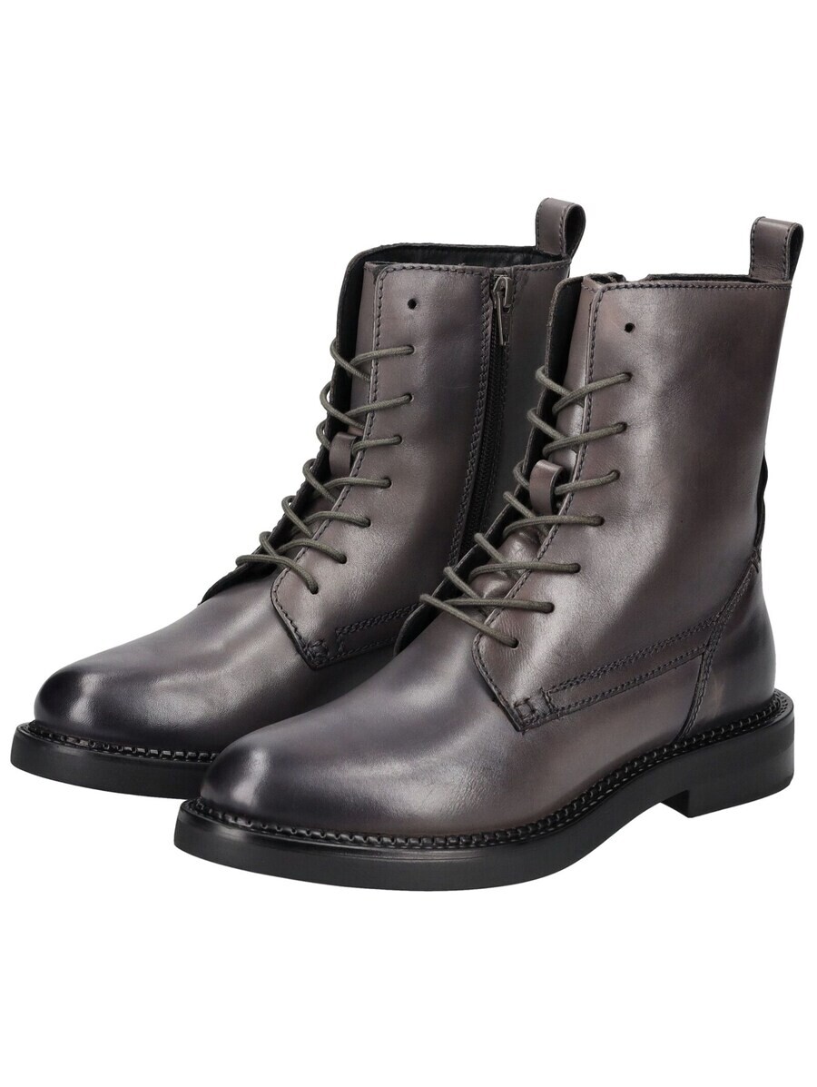 Ботильоны на шнуровке GEOX Lace-Up Ankle Boots, серо-коричневый — фото 4