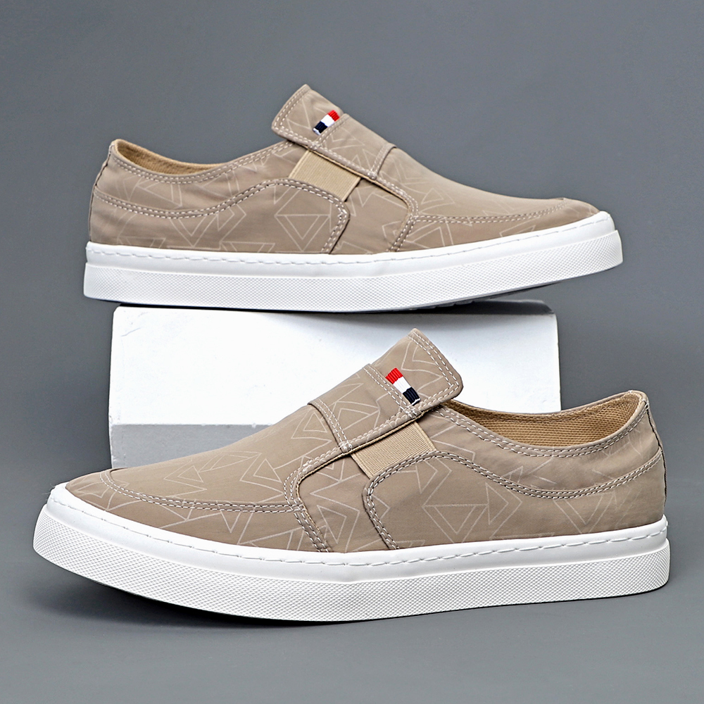 Baoda Мужские повседневные кроссовки Лоу-топ цвета хаки, цвет Khaki — фото 4