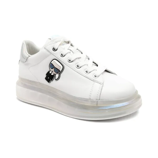 Кожаные спортивные туфли kapri kushion karl ikonic Karl Lagerfeld, белый