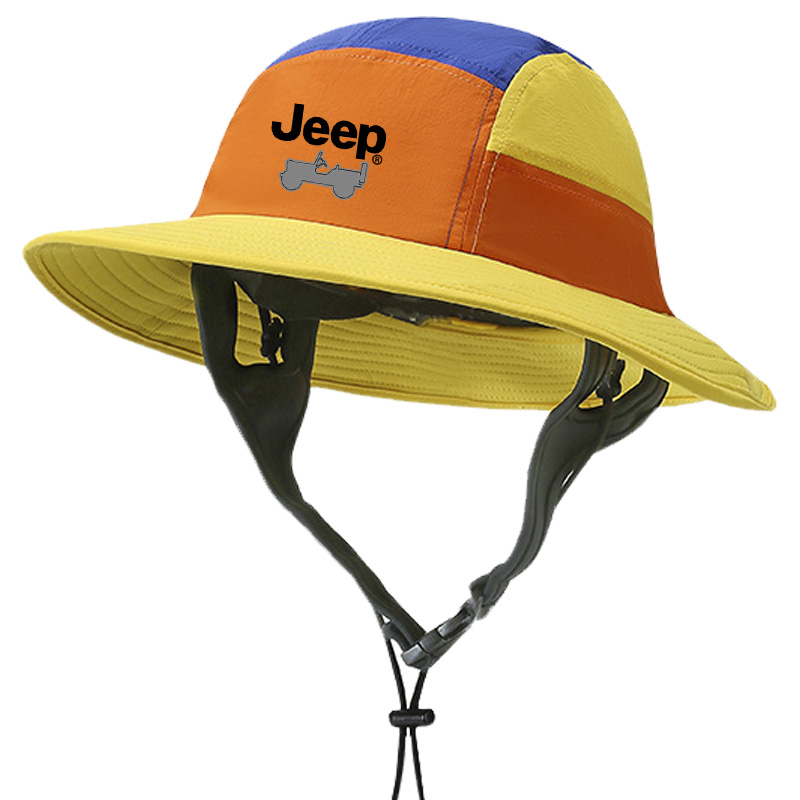 

Унисекс бейсболка из полиамида Jeep, желтый оранжевый