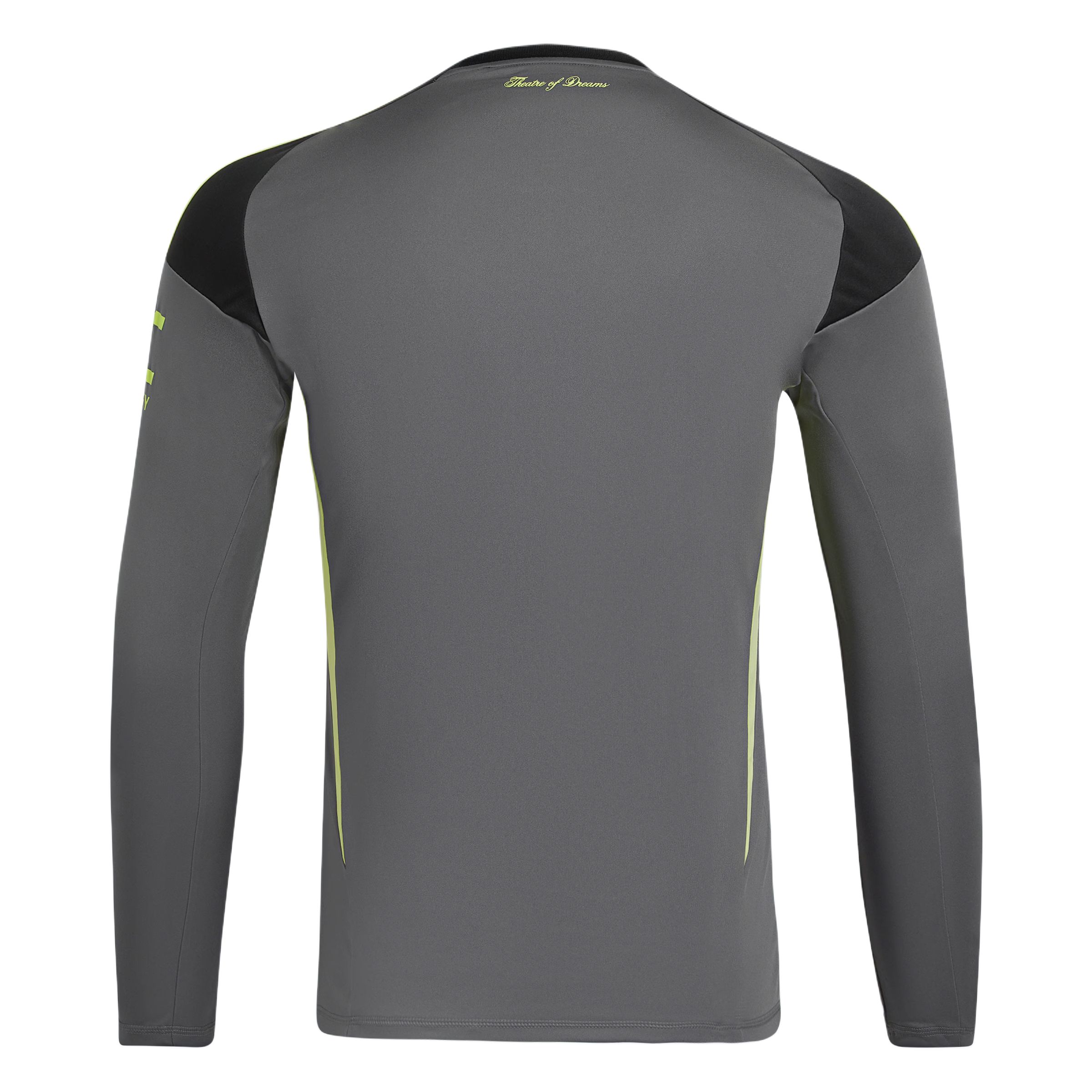 Футболка Manchester United 25/26 GOALKEEPER AEROREADY мужская Adidas, темно-серый — фото 3