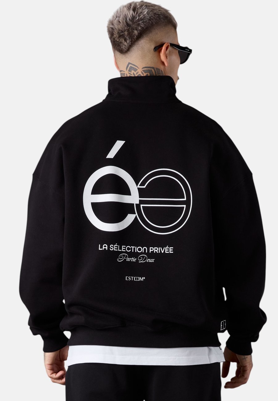 

Толстовка ESTEEM OPPOSE OVERSIZED HALFZIP, Black