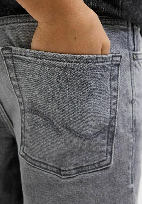 Джинсовые шорты Jack & Jones Junior, Grey Denim — фото 4