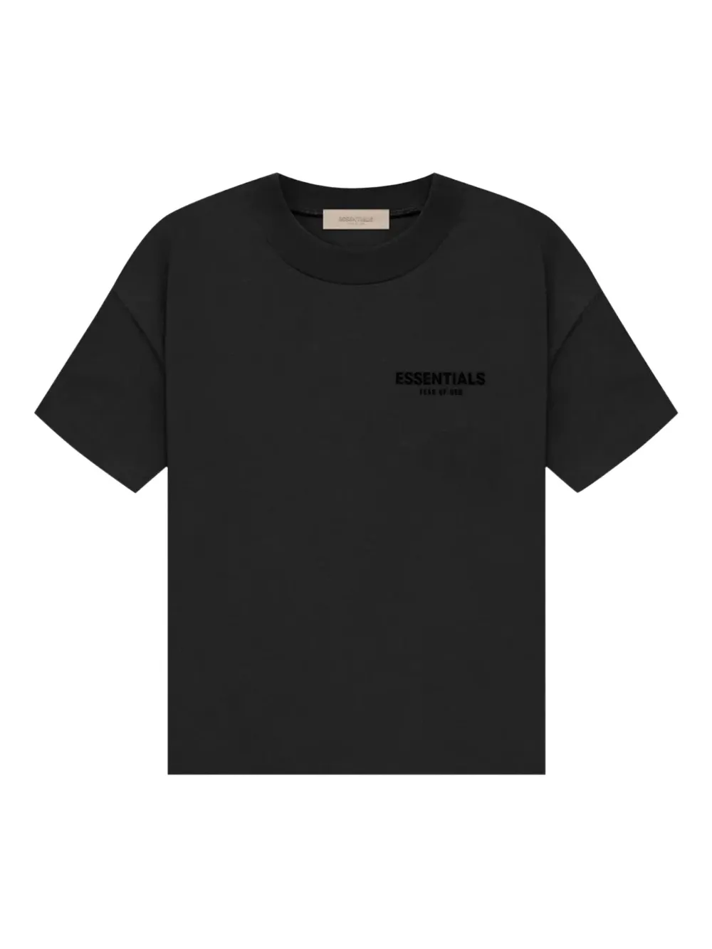 

Футболка с логотипом Fear Of God Essentials, черный