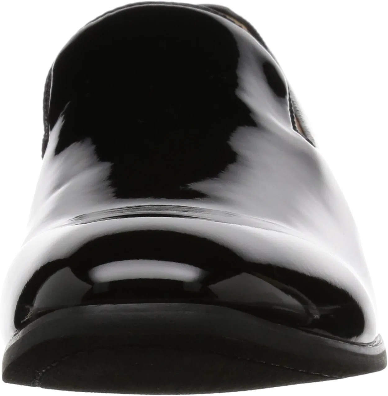Туфли-лодочки мужские на низком ходу, Black Enamel Dedes(デデス) — фото 2
