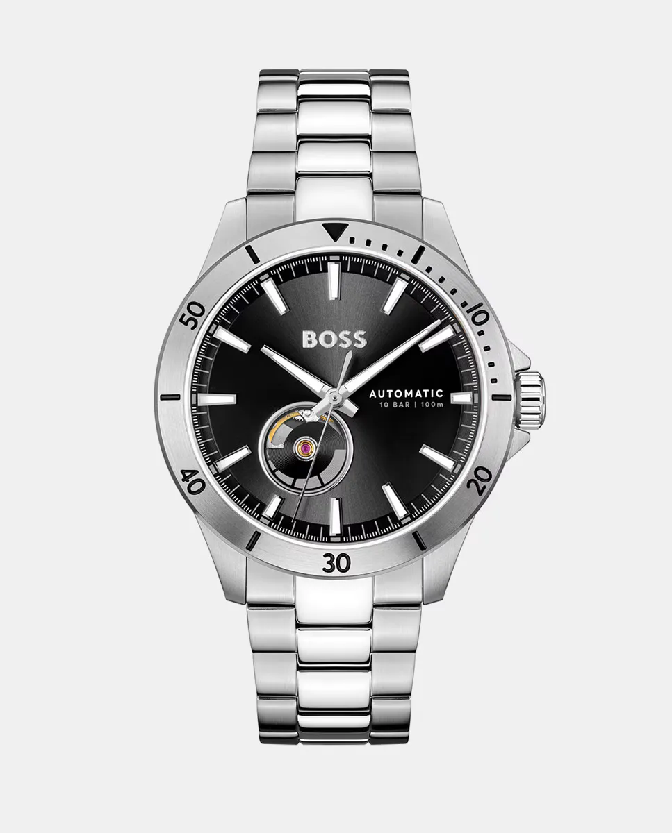 

Troper Automatic 1514202 стальные мужские часы Boss, коричневый
