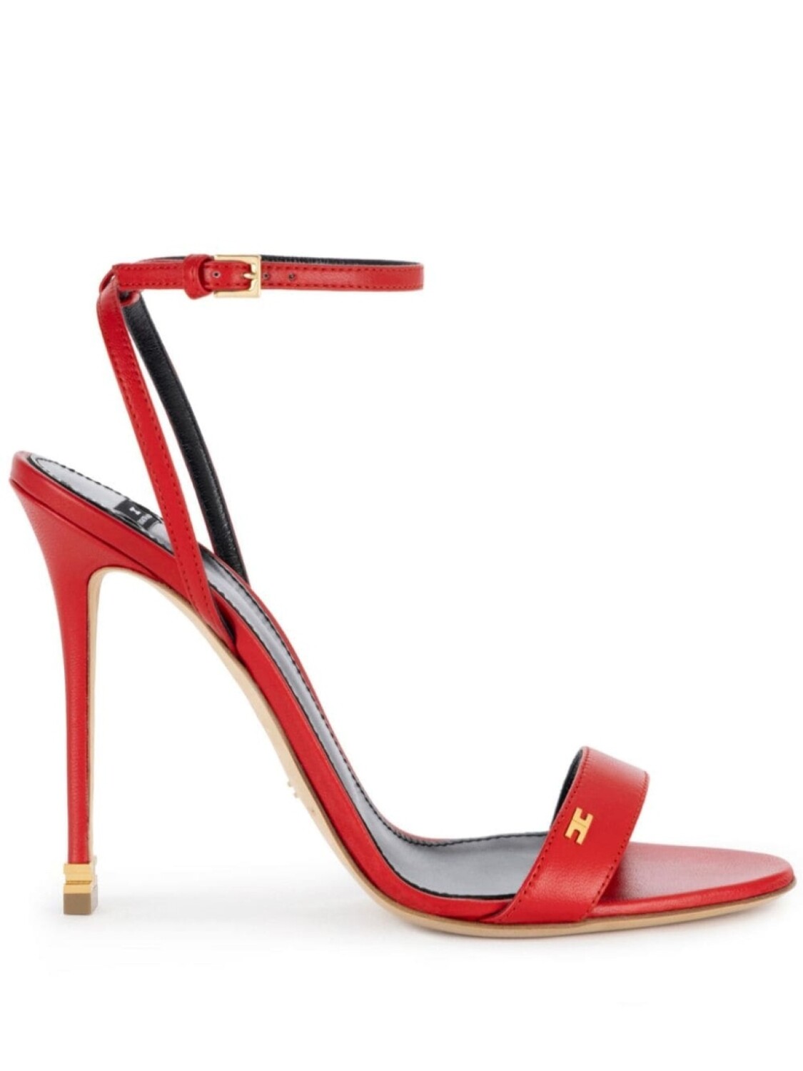 Elisabetta Franchi босоножки Étoile Nappa 105 мм, красный