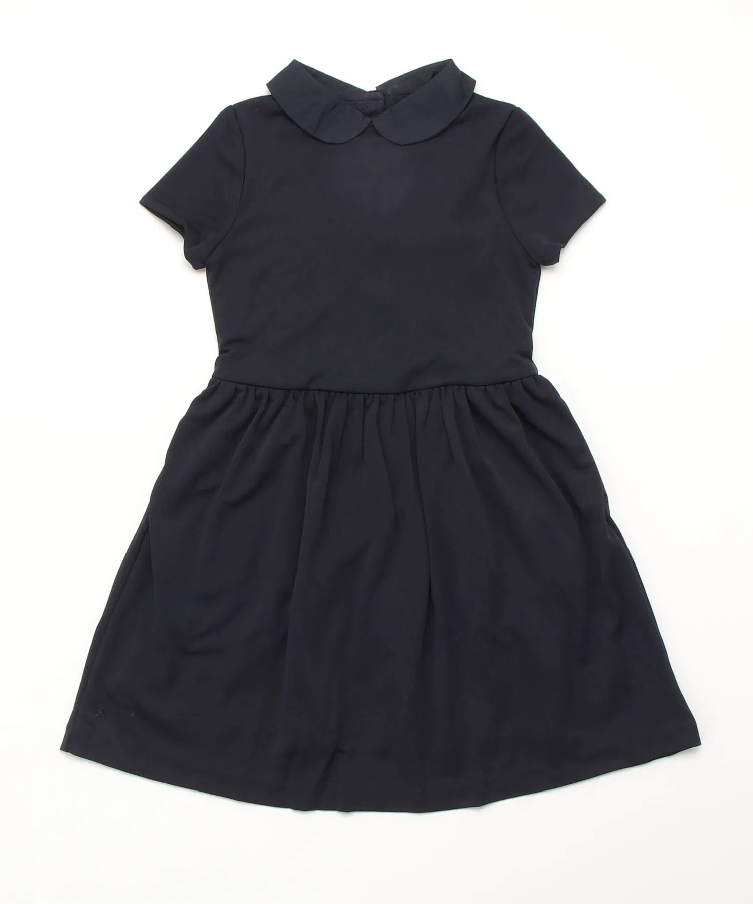Детское платье POLO RALPH LAUREN CHILDRENSWEAR с коротким рукавом и воротником Питер Пэн — фото 3
