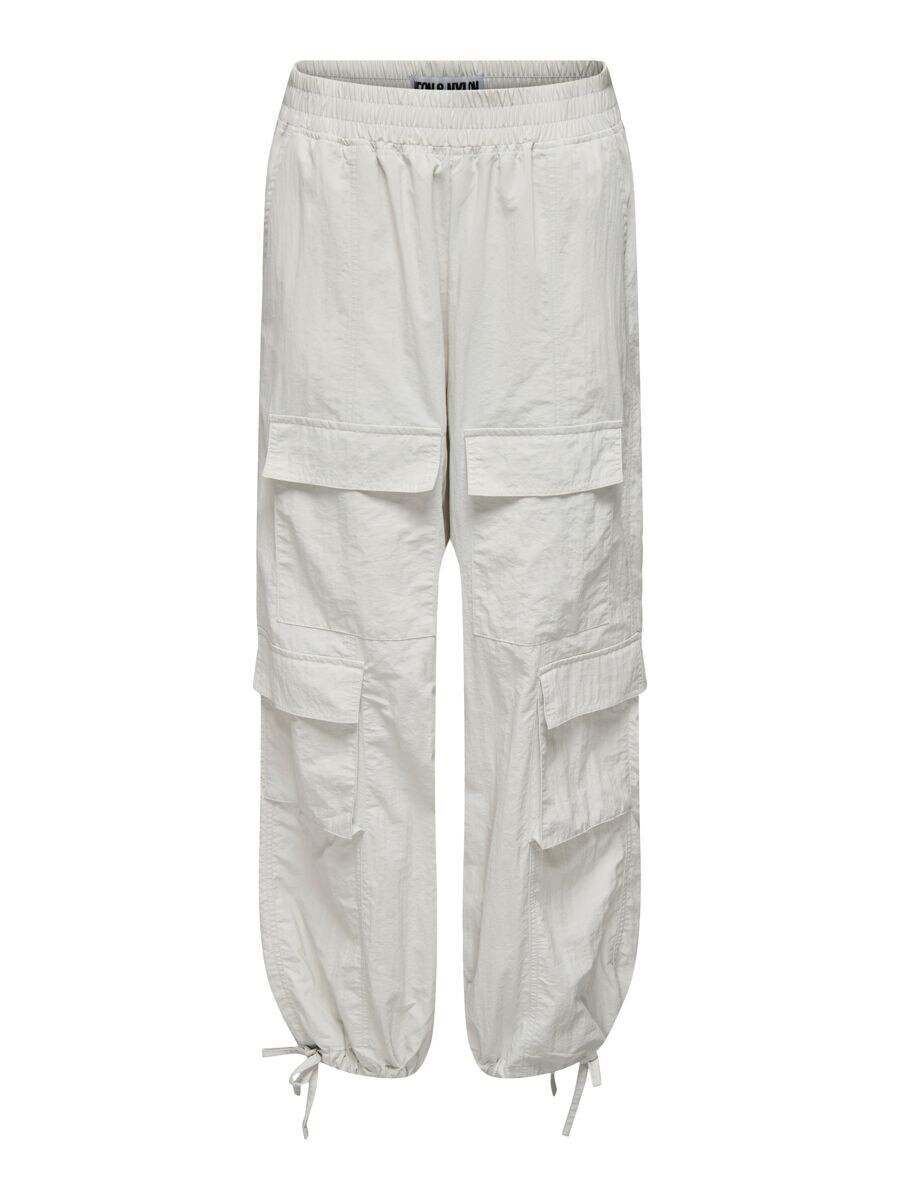 

Брюки-карго ONLY Tapered Cargo Pants, светло-серый