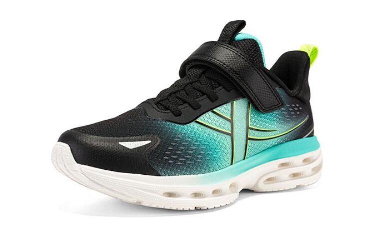 

Детские кроссовки GS Low-top Black/Aurora Green Xtep, черный/зеленый