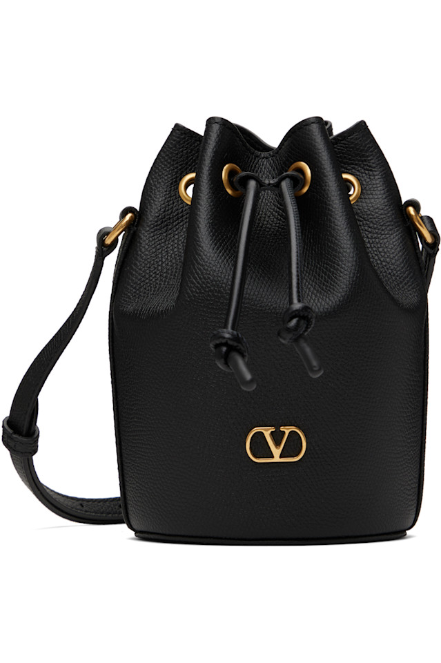 

Мини-сумка на шнурке с фирменным логотипом Vlogo Valentino Garavani, черный