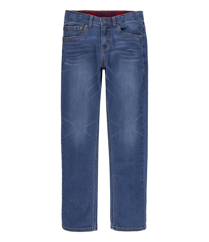 

Джинсы прямого кроя Levi's Big Boys 8-20 514, синий