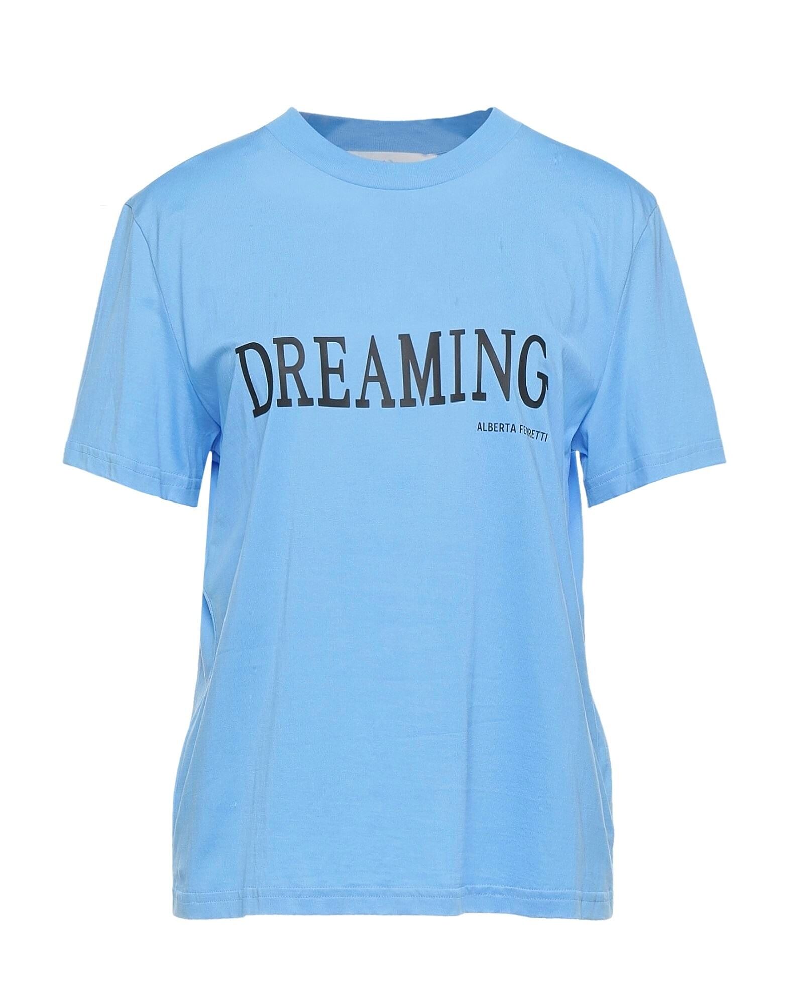 

Футболка Alberta Ferretti, лазурный