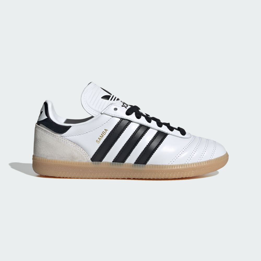 

Кроссовки Adidas Samba JP Shoes Kids, цвет Cloud White/Core Black/Gum