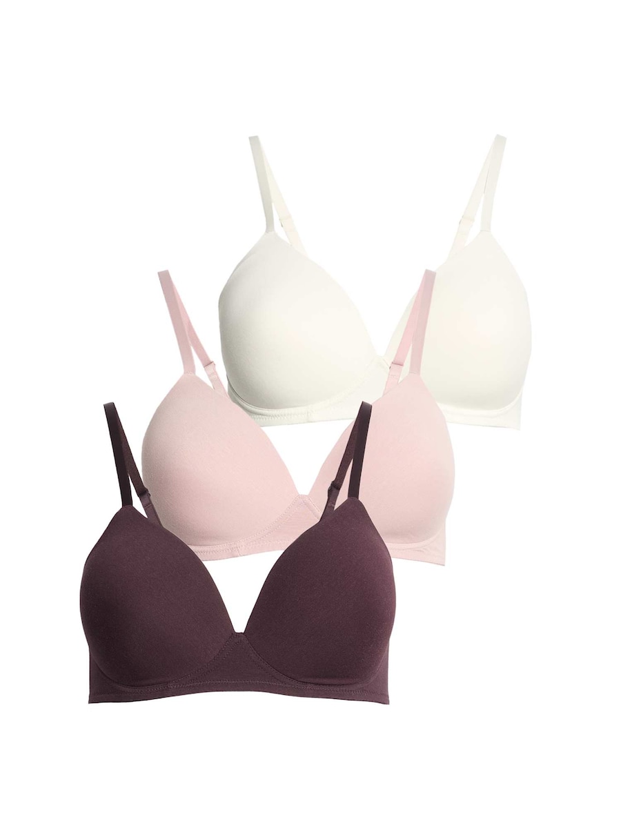 

Бюстгальтер-футболка Marks & Spencer, фиолетовый/розовый/белый