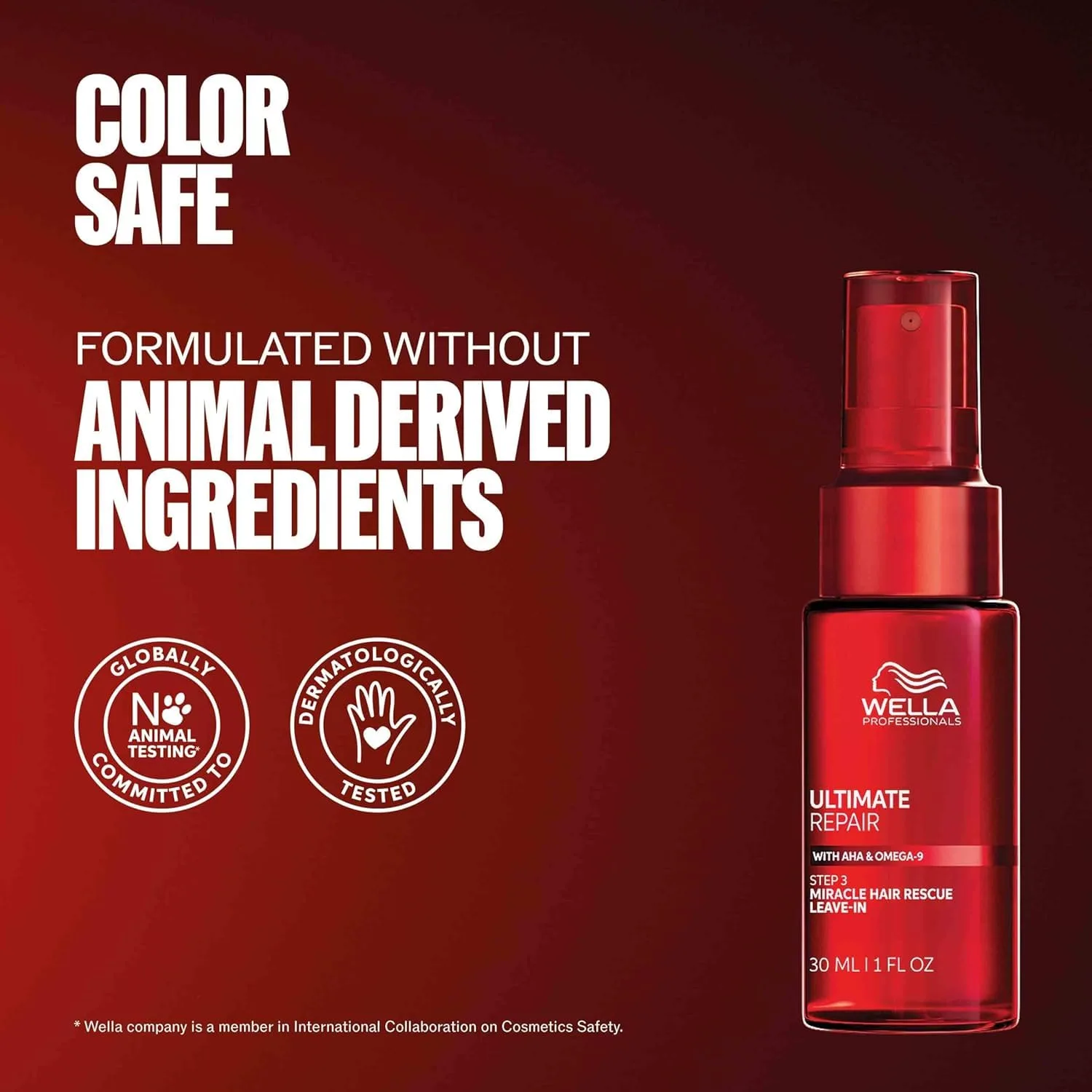 Wella Professionals ULTIMATE SMOOTH Miracle Oil Serum для сухих, тусклых и непослушных волос + ULTIMATE REPAIR Miracle Hair Rescue для поврежденных волос, набор 30 мл — фото 3