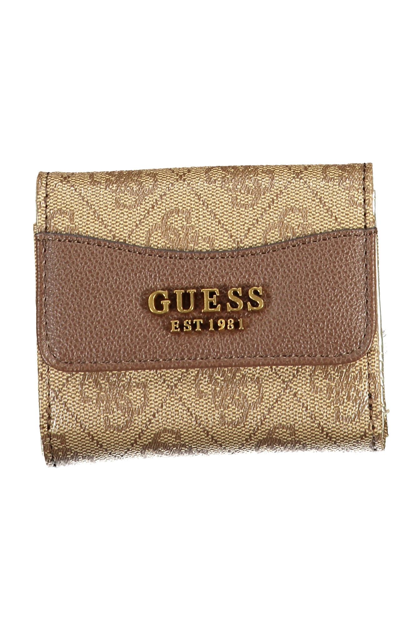 

Женский кошелек из бежевого полиуретана Guess Shoes