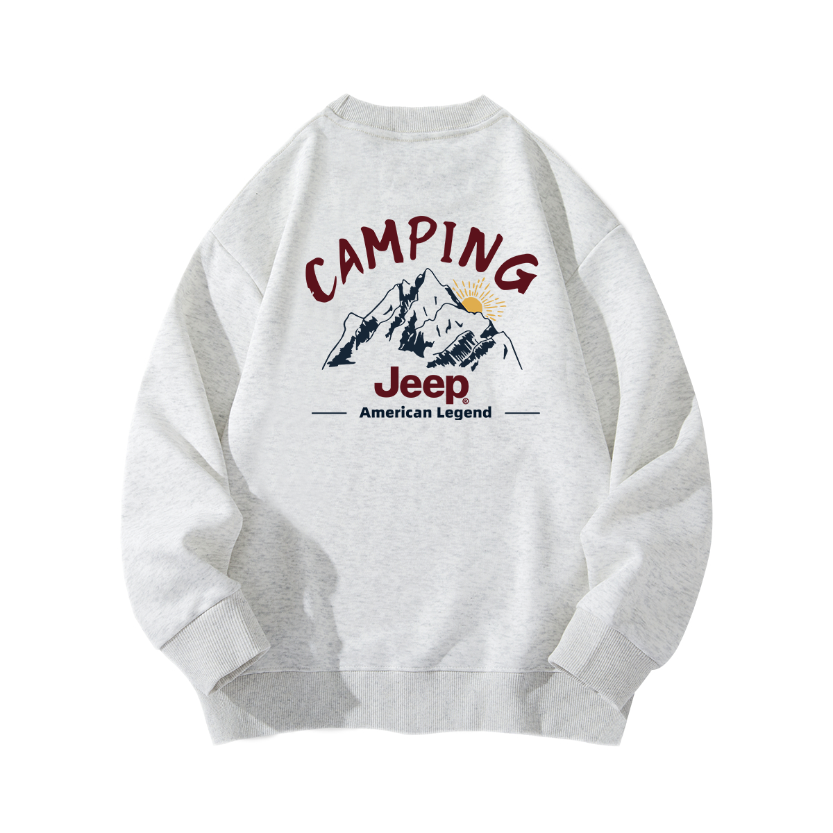 

Свитшот унисекс Jeep, белый