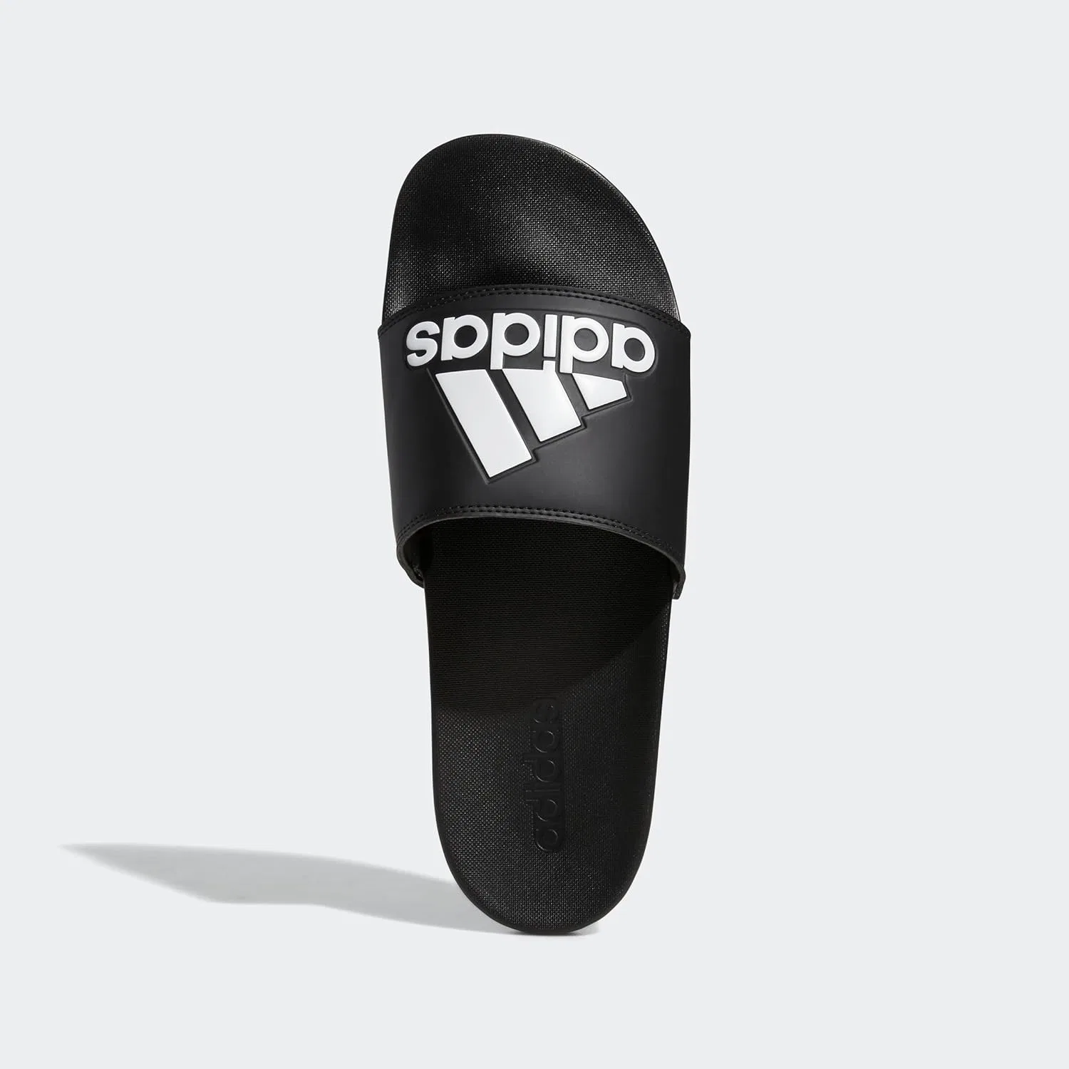 Сандалии-шлепанцы Adidas Adilette Unisex Comfort Slides, белый/черный — фото 3