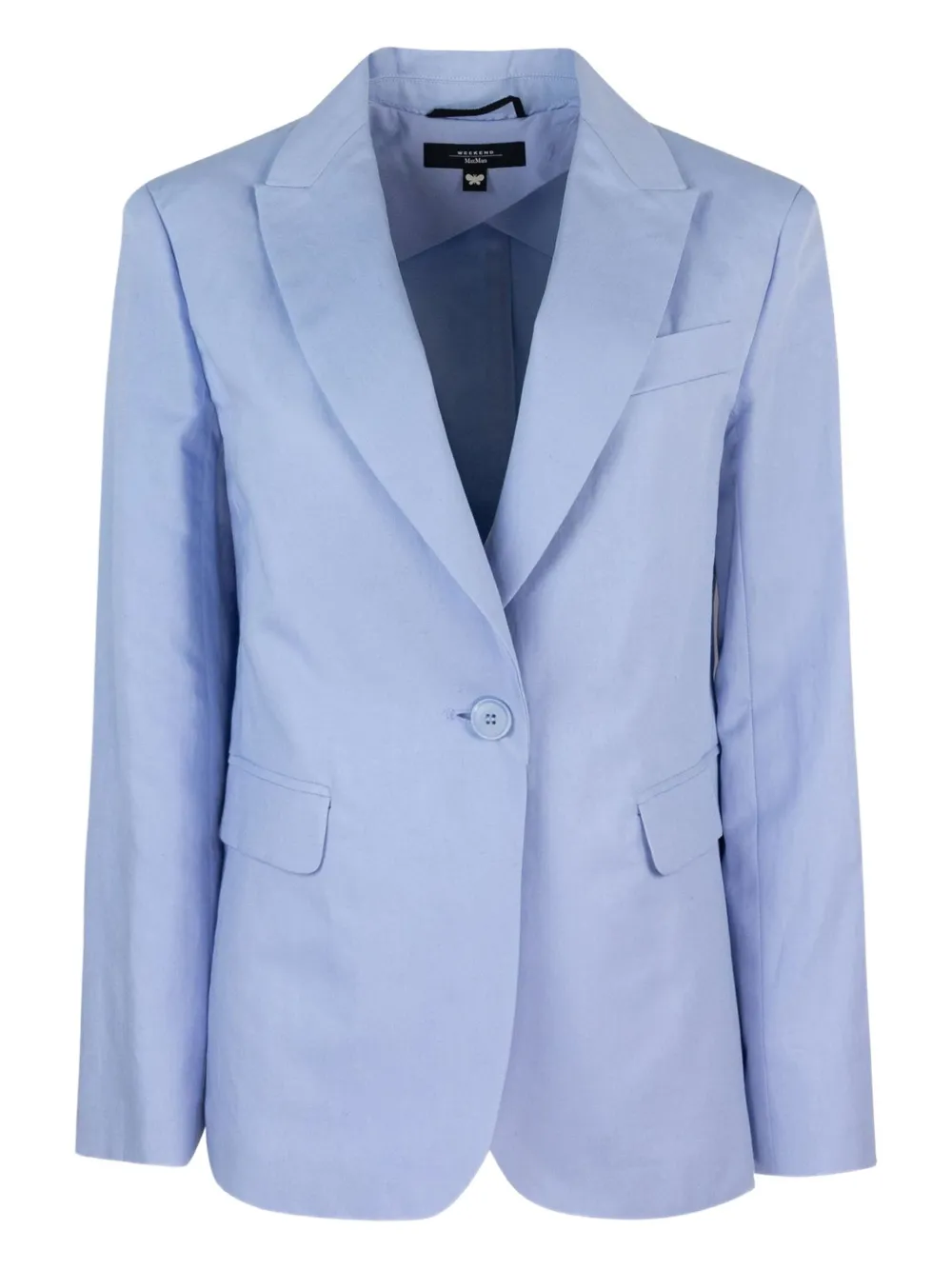 

Пиджак строгого кроя Weekend Max Mara, синий