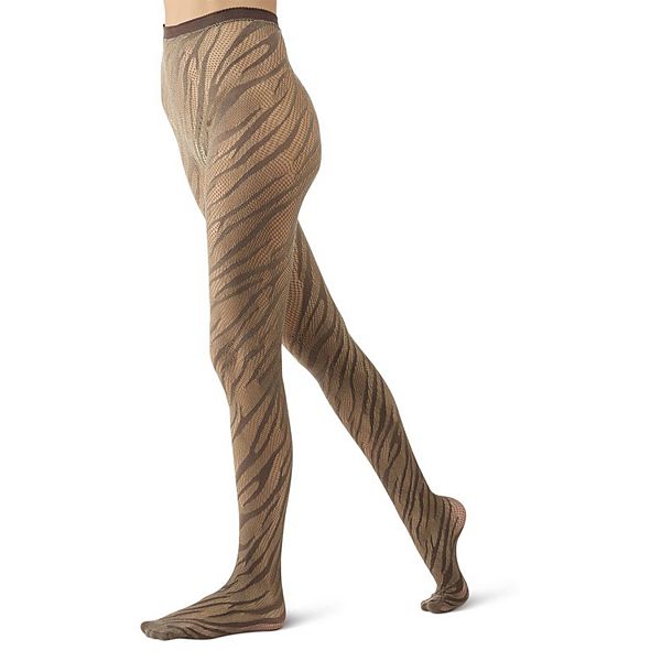 

Женские колготки zebra net Memoi, Mud