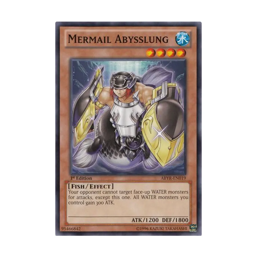 

CCG Мермаил Абисслунг (Обычный), Yu-Gi-Oh - Abyss Rising - Singles