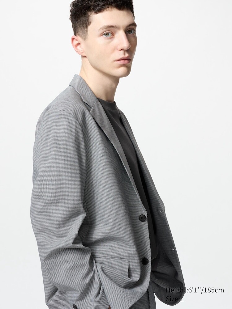 

Куртка airsense шерстяная Uniqlo, цвет 05 серый