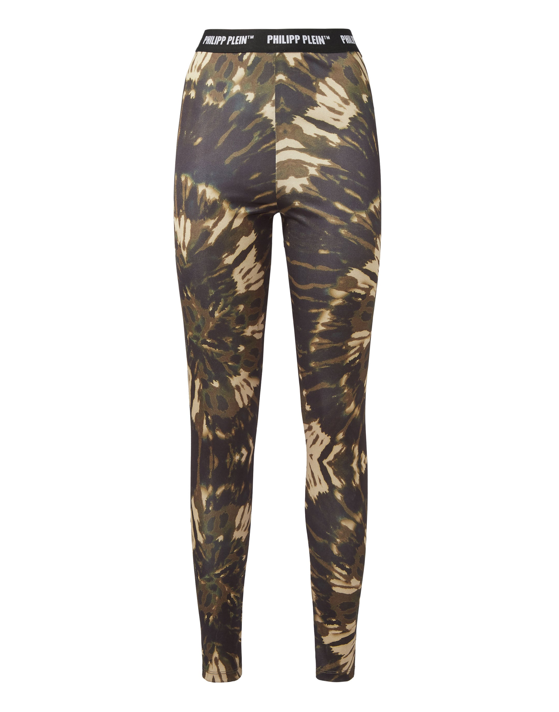 

Леггинсы Тай-дай PHILIPP PLEIN, цвет military/black