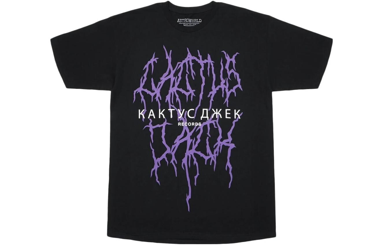 

Футболка унисекс черная Travis Scott, черный