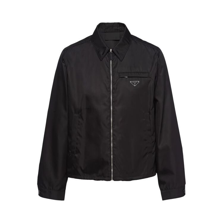

Куртка Prada Re-Nylon Blouson Jacket Black, черный